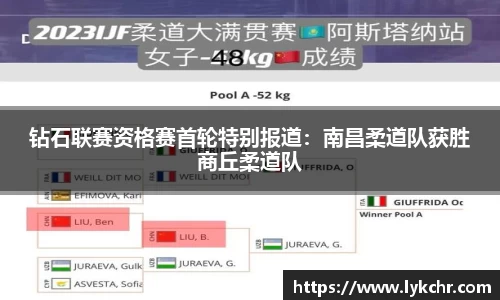 钻石联赛资格赛首轮特别报道：南昌柔道队获胜商丘柔道队